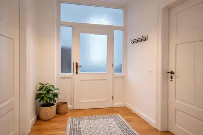 Grundriss der Unterkunft Elegante Altbauwohnung mit Schlossblick und Parkplatz