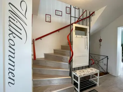 Grundriss der Unterkunft Ferienhaus SweetHome - eingezäunter Garten - 3 Hunde willkommen - ruhige Sackgasse