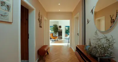 Ein Sitzbereich in der Unterkunft Harz Zeit Residenz neu eröffnet