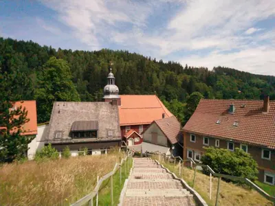 Naturlandschaft in der Nähe der Ferienwohnung