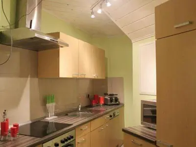 Küche/Küchenzeile in der Unterkunft XXL City-Appartement Wernigerode