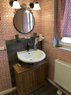 Ein Badezimmer in der Unterkunft Himmel & Hölle Pölkenstraße