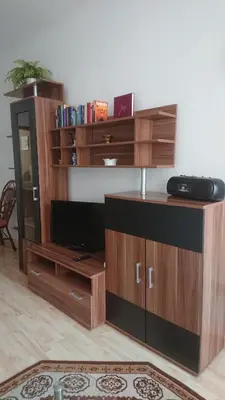 Küche/Küchenzeile in der Unterkunft Ferienwohnung am Markt