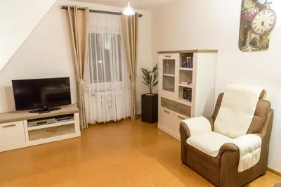 TV/Unterhaltungsangebot in der Unterkunft Ferienwohnung-Schwanke
