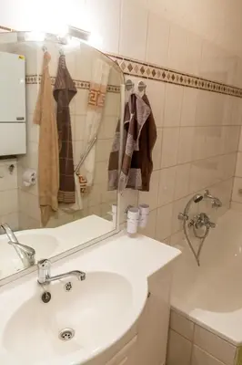 Ein Badezimmer in der Unterkunft Ferienwohnung-Schwanke