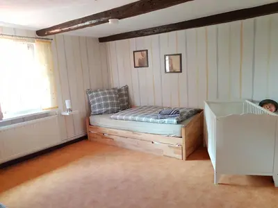 Ein Sitzbereich in der Unterkunft Altstadt Ferienhaus