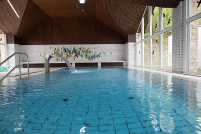 Der Swimmingpool an oder in der Nähe von BSW-Erlebnishotel Festenburg