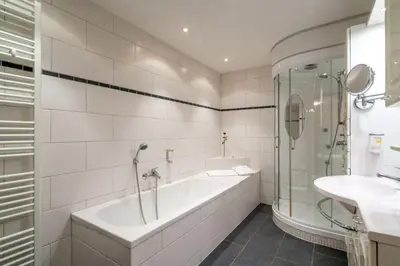 Ein Badezimmer in der Unterkunft Stolberger Hof