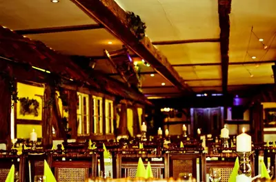 Ein Restaurant oder anderes Speiselokal in der Unterkunft Hotel Harzlodge