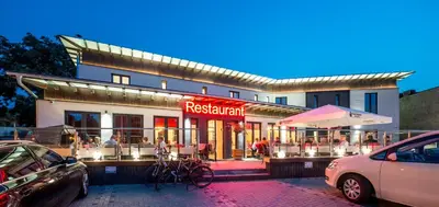 Das Gebäude in dem sich das Hotel befindet