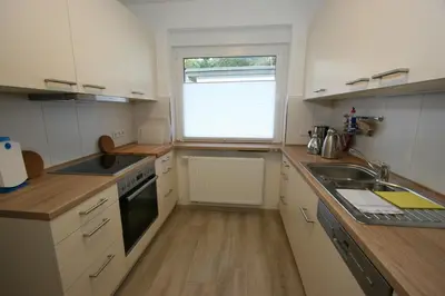Küche/Küchenzeile in der Unterkunft Ferienhaus Sonnenwinkel