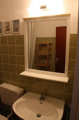 Ein Badezimmer in der Unterkunft Carpe Diem