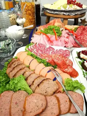 Essen im Hotel oder in der Nähe