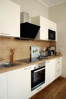 Küche/Küchenzeile in der Unterkunft Apartments anno 1560