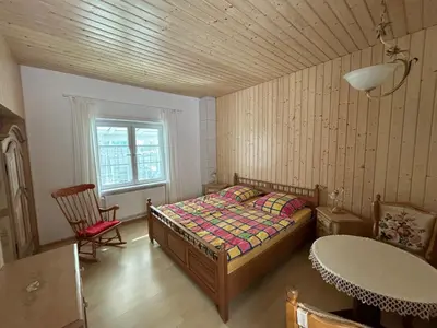 Ein Bett oder Betten in einem Zimmer der Unterkunft Haus Waldwiese