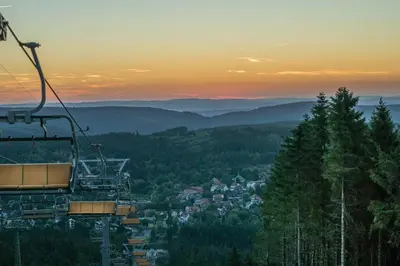 Naturlandschaft in der Nähe des Bed & Breakfasts