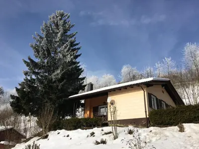 Schöne Aussicht im Winter