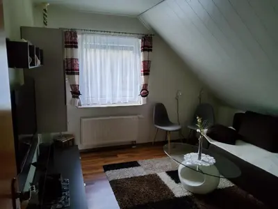 TV/Unterhaltungsangebot in der Unterkunft Ferienwohnung Anna