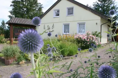 Ein Garten an der Unterkunft Haus Bambi