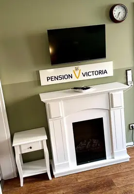 TV/Unterhaltungsangebot in der Unterkunft Pension Victoria Halberstadt