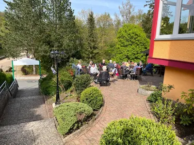 Gäste, die in der Unterkunft Haus am See übernachten