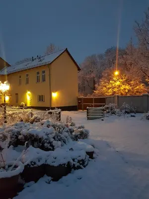 Fewo an der Bode im Winter