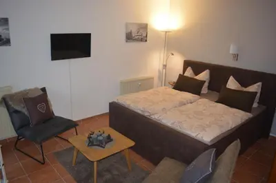 TV/Unterhaltungsangebot in der Unterkunft Hoffmann's Apartment in der Residenz Bocksbergblick