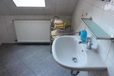 Ein Badezimmer in der Unterkunft Ferienwohnungen Patsch