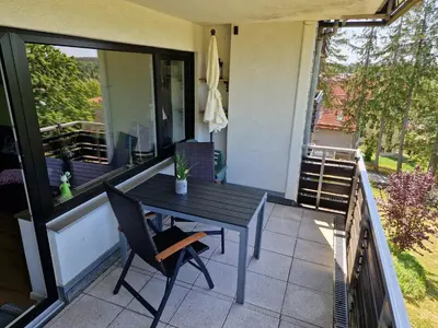 Ein Balkon oder eine Terrasse in der Unterkunft Nelson