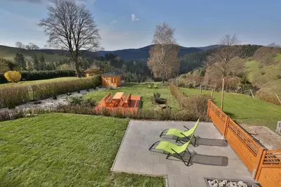 Naturlandschaft in der Nähe des Ferienhauses