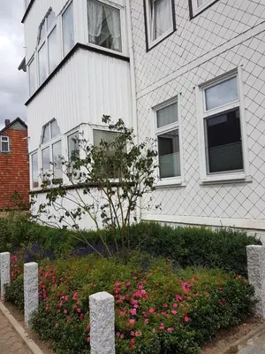 Ein Garten an der Unterkunft Brockenferien