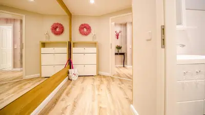 Ein Badezimmer in der Unterkunft Luxuslodge Wernigerode