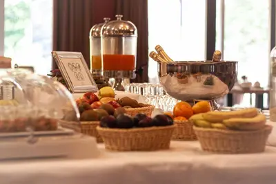 Essen im Hotel oder in der Nähe