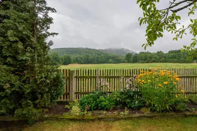 Naturlandschaft in der Nähe des Ferienhauses