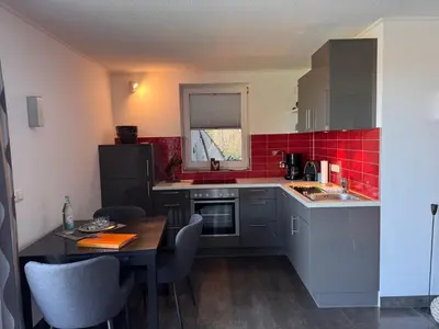Küche/Küchenzeile in der Unterkunft Appartement Max