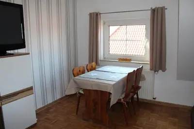 TV/Unterhaltungsangebot in der Unterkunft Ferienwohnung Paula