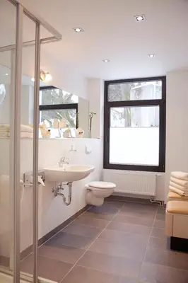 Ein Badezimmer in der Unterkunft Hotel Njord