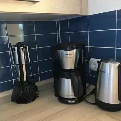 Kaffee-/Teezubehör in der Unterkunft Ferienwohnung Harzsonne