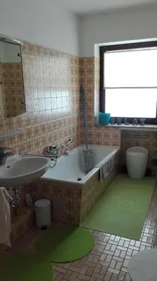 Ein Badezimmer in der Unterkunft Ferienwohnung Kück-Birkenweg