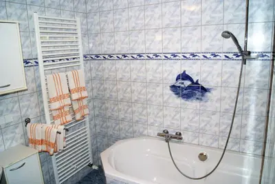 Ein Badezimmer in der Unterkunft Ferienwohnung Nitzschke