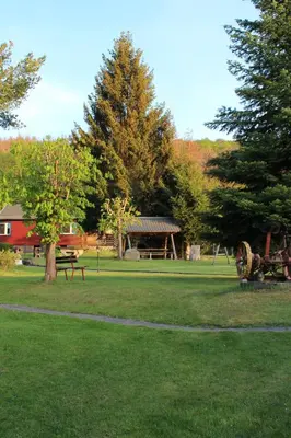 Naturlandschaft in der Nähe des Ferienhauses