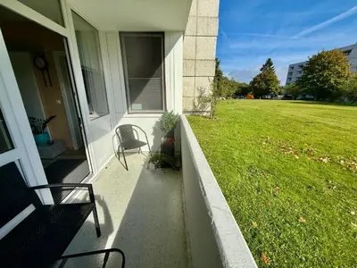 Ein Garten an der Unterkunft Moderne und komfortable Appartements im Ferienpark Hahnenklee
