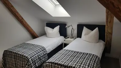 Ein Bett oder Betten in einem Zimmer der Unterkunft 