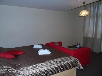 Ein Bett oder Betten in einem Zimmer der Unterkunft Landhaus Irmgard