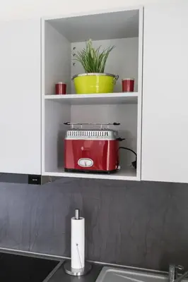 Küche/Küchenzeile in der Unterkunft Ferienhaus Selke Am Bach