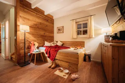 Ein Bett oder Betten in einem Zimmer der Unterkunft Das Schierke Harzresort