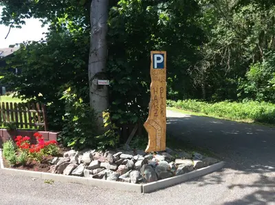 Grundriss der Unterkunft Blockhäuser Harzblick