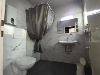 Ein Badezimmer in der Unterkunft Ferienwohnung Schüler-Wolke 2