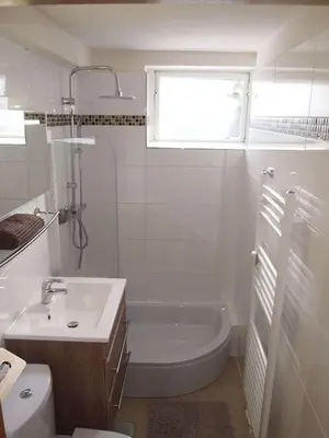 Ein Badezimmer in der Unterkunft Ferienwohnung Harz und Herzlich