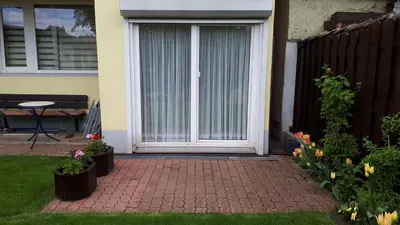 Ein Garten an der Unterkunft Wernigerode Ferienwohnung Schultz